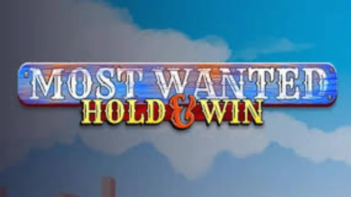 Tampilan layar permainan slot Most Wanted: Hold & Win di perangkat seluler